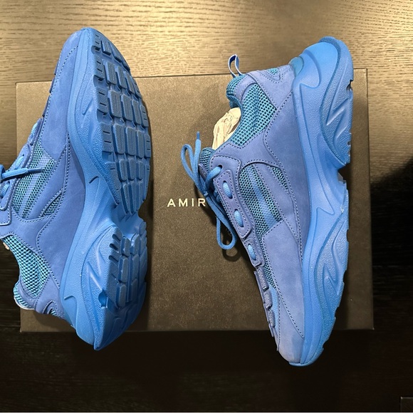 Amiri bone running sneakers blue size 42